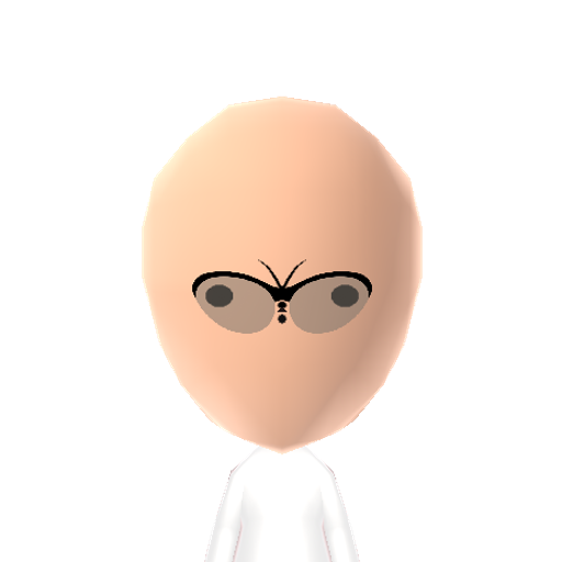 Butterfly Mii character preview