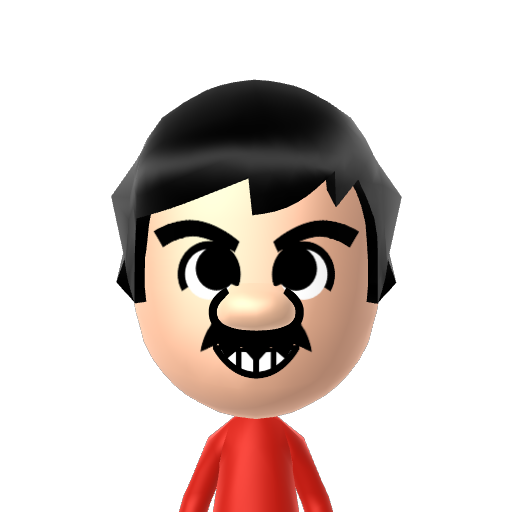 Dark Mario Mii character: These are extracted and derived from the Mii Central Miis from the 3DS Miitopia.
