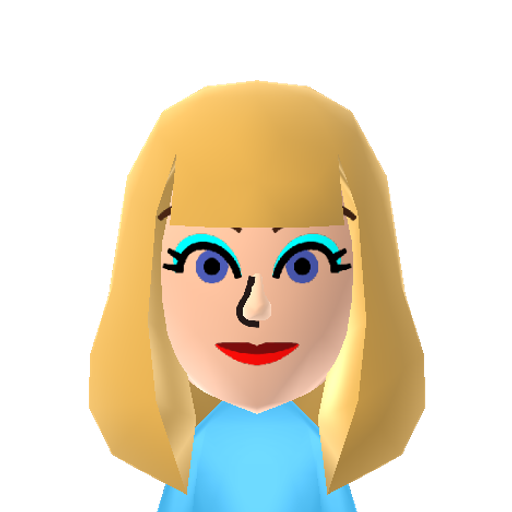 Lari Mii character: A Mii from Last Day of WaraWara Plaza, a mod for Nintendo Wii U (WaraWara Plaza)
