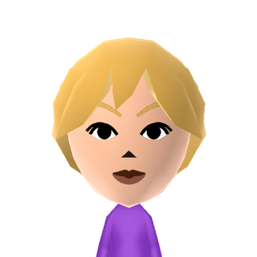 Rose Mii character preview