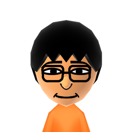 Sora Mii character: Custom Mii character for Wii Sports Archipelago, a mod for Wii Sports Resort
