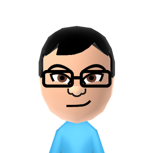 Reiki Mii character: from Switch CPU Mii QR Codes! [@MythicalWolfYT]