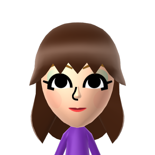 Luna Mii character preview