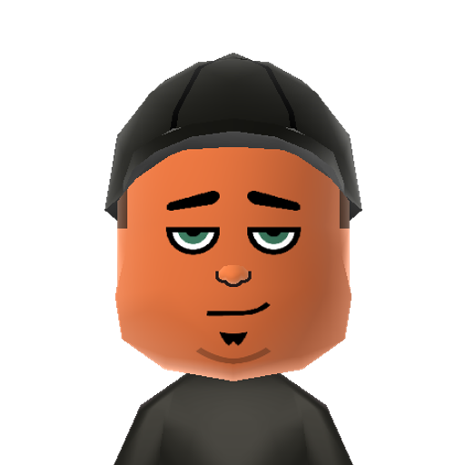 B Mii character preview