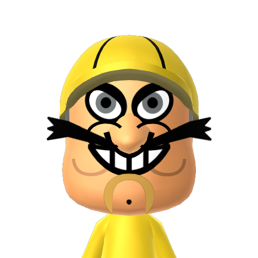 Wario Mii character: These are extracted and derived from the Mii Central Miis from the 3DS Miitopia.