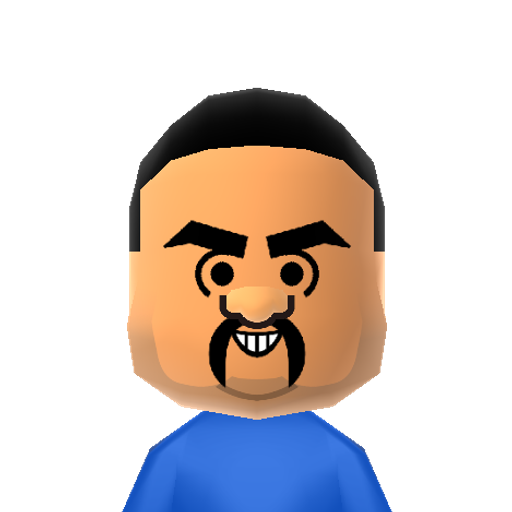 Fluffy Mii character preview