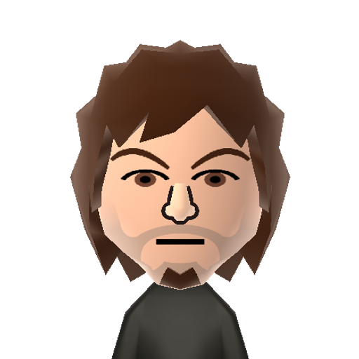 Daryl Mii character preview
