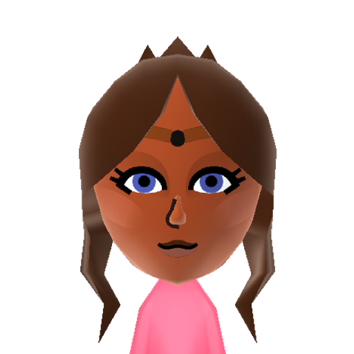 Allura Mii character preview