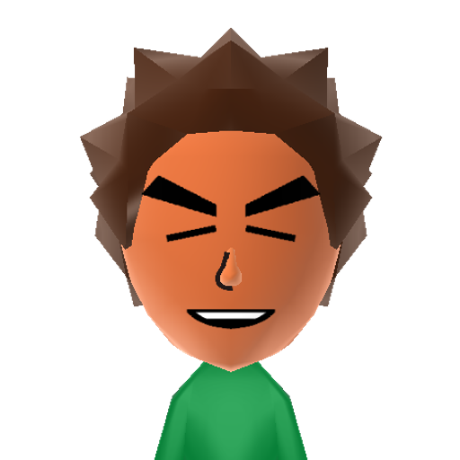 Brock Mii character: These are extracted and derived from the Mii Central Miis from the 3DS Miitopia.