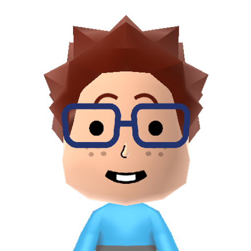 Chuckie Mii character: This scaredy-cat baby is from the classic Nickelodeon cartoon "Rugrats".
