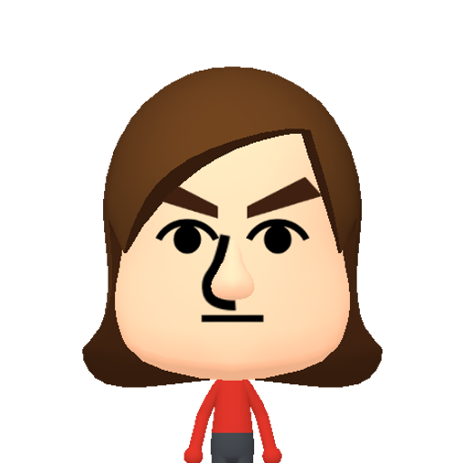 name27 Mii character: This Mii is from the Switch SDK as a SampleDB Mii.