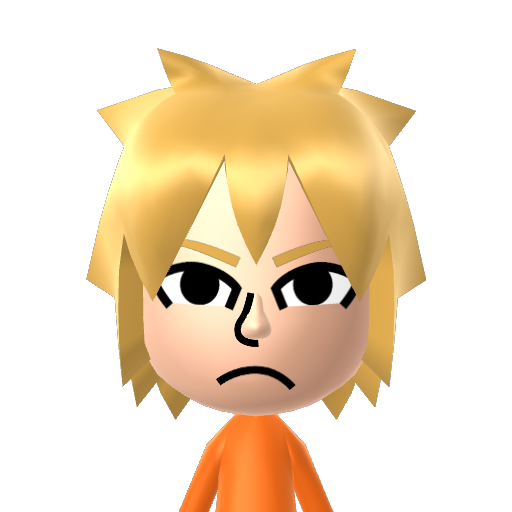 Bakugou Mii character: These are extracted and derived from the Mii Central Miis from the 3DS Miitopia.