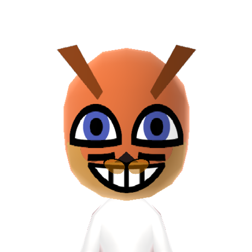 Bubsy Mii character preview