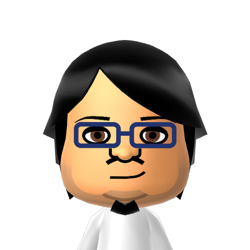 James Jr. Mii character: My mii!