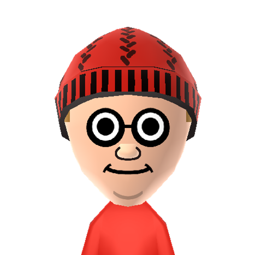 Waldo Mii character preview