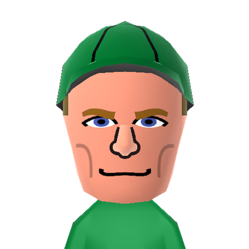 JOHN CENA Mii character preview