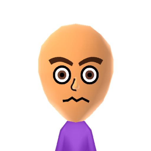 Fear Mii character: One of Ryley's emotions from Disney-Pixar's animated film "Inside Out"