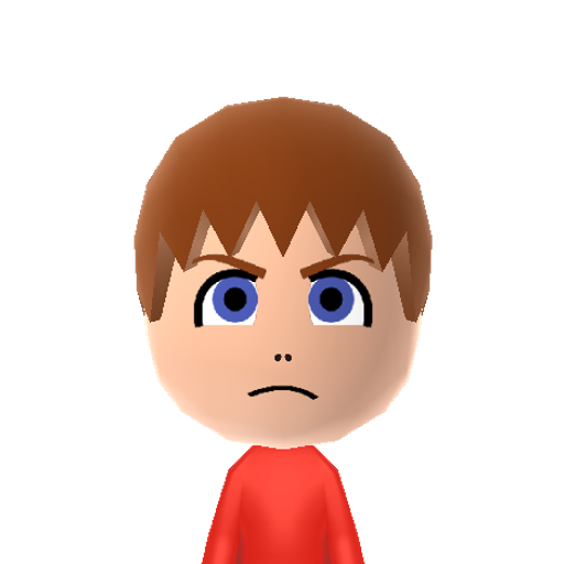 P Sable Mii character: From the game "For the Frog the Bell Tolls".
