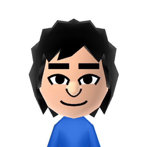 Jeremiah Mii character: Custom Mii character for Wii Sports Archipelago, a mod for Wii Sports Resort