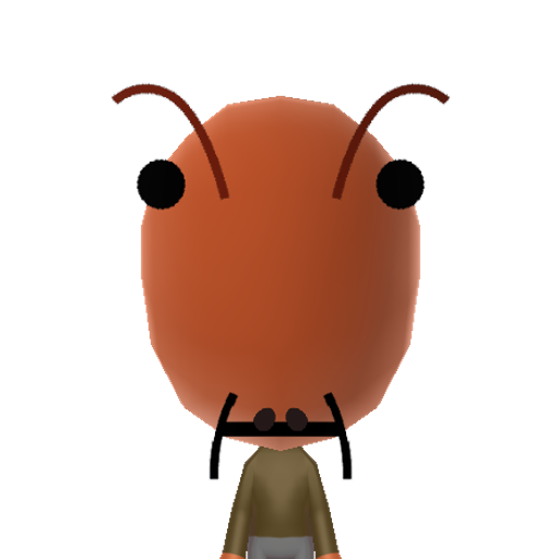 Ant Mii character preview