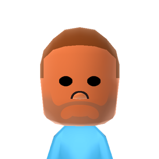 Zombie Mii character: A hostile but weak mob in "Minecraft".