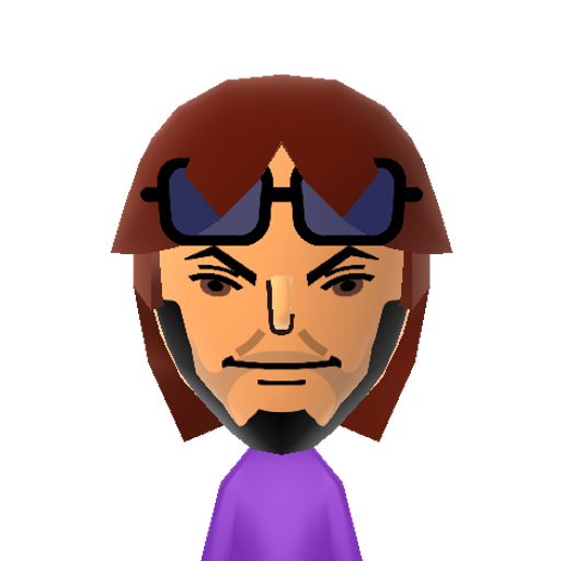 Gambit Mii character preview