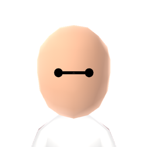 Baymax Mii character: Hiro's helper in the adventure from "Big Hero 6".