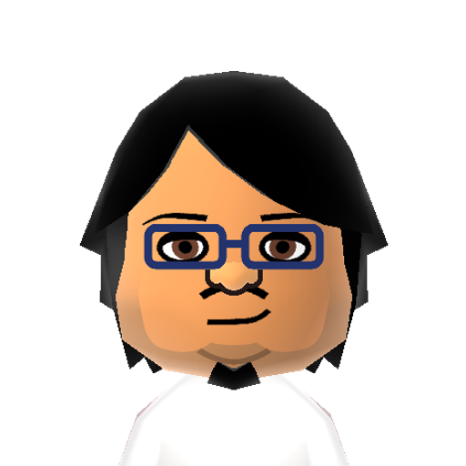 James Jr. Mii character: My mii from citra emulator
