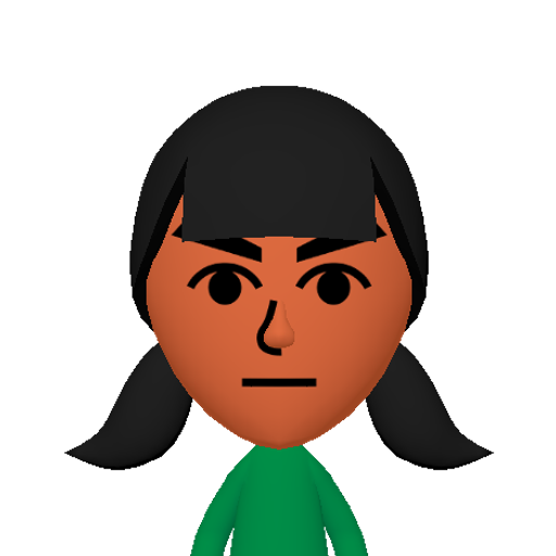 no name Mii character: This Mii is from the Switch SDK as a SampleDB Mii.