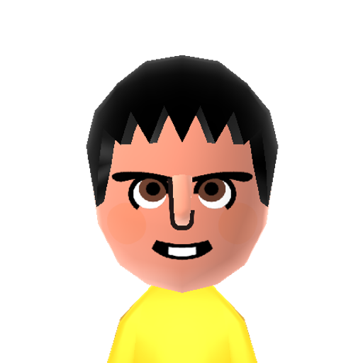 Dunbar Mii character: From Wii Sports Club
