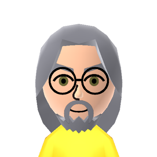 Matt G. Mii character: Writer and creator of the animated TV show "The Simpsons"