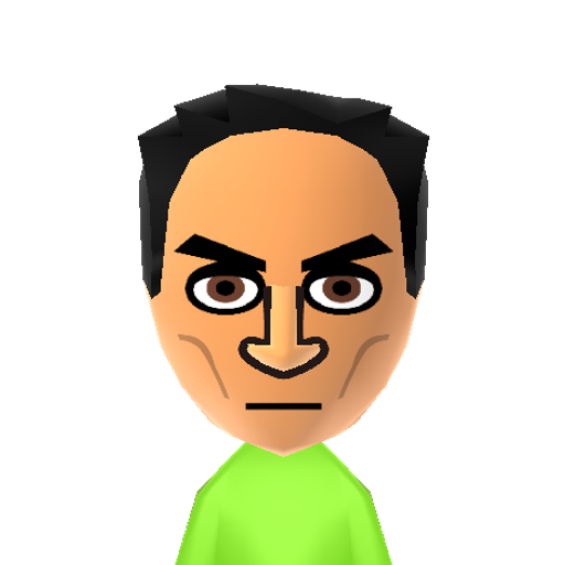 Moisés Mii character: Actor best known for his role as Rico on "Hannah Montana" and Bonzo Madrid in "Ender's Game".