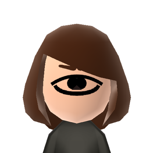 ??? Mii character: This is a Mii uploaded for the 3DS version and distributed by Mii Central for both the 3DS and Switch versions of Miitopia.
