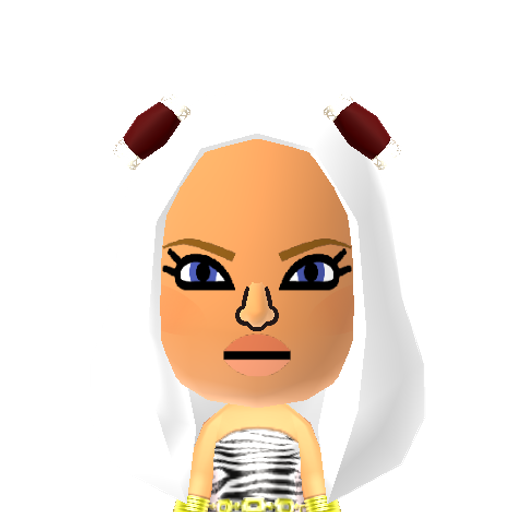 Trisha Mii character preview