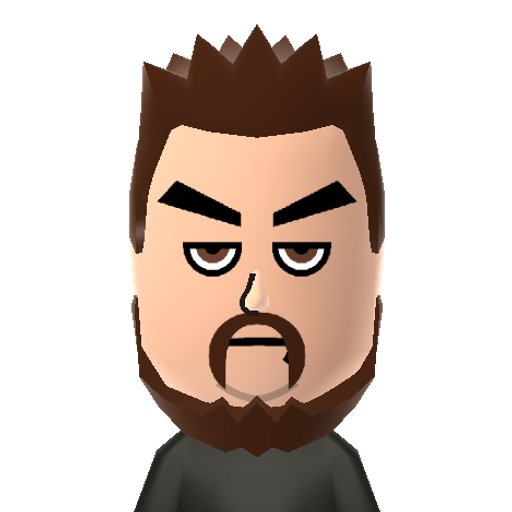 Hooper Mii character: He is a French video game tester.