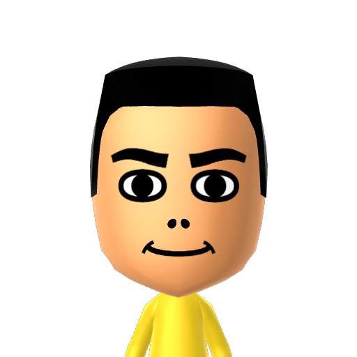 반받발밝밞밟밤밥밧방 Mii character: This is a Mii for testing Mii nicknames.