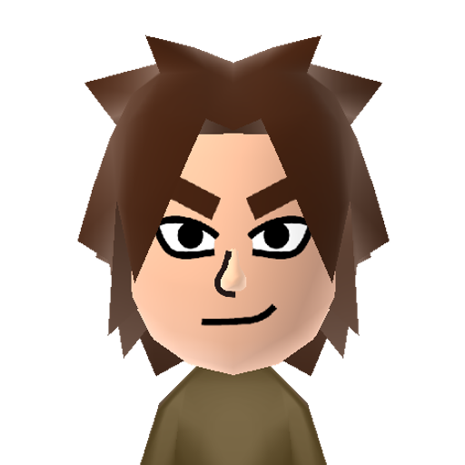 SS4 Goku Mii character: Goku from "Dragon Ball" in his super saiyan 4 form.