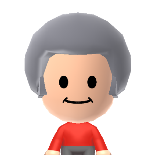 Toad Mii character preview