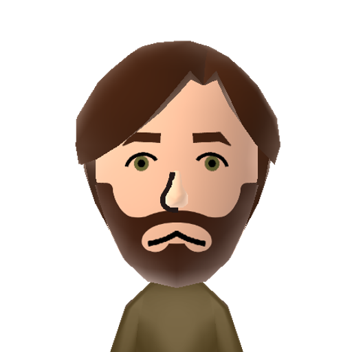 Chinny Mii character: Based on the doll version of the 11th Doctor from "Doctor Who"