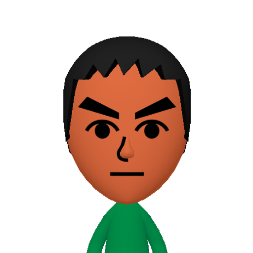 no name Mii character: This Mii is from the Switch SDK as a SampleDB Mii.
