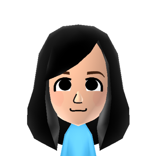 メイ Mii character: Verified Miiverse Account (NNID: naganomei)