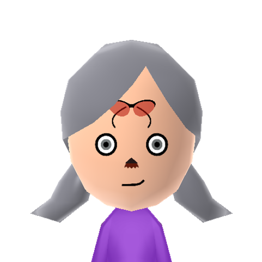 Fern Mii character preview