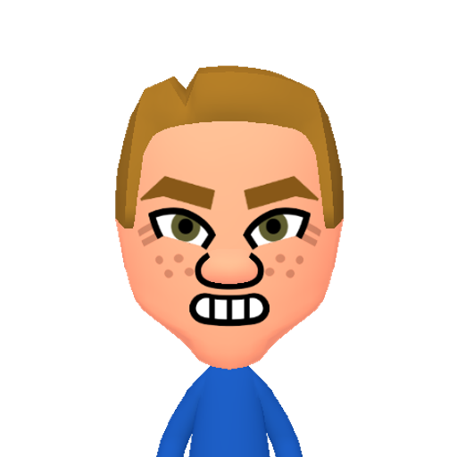 őŒœŔŕŘřŚśŞ Mii character: This Mii is from the Switch SDK as a SampleDB Mii.