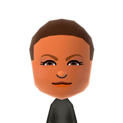 Zendaya Mii character: Teen actress, singer, and dancer starring in several movies like "Zapped" and the Disney TV series "Shake It Up". This is her Official Special Tomodachi Mii.