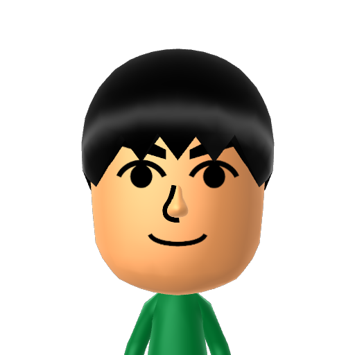 ? Mii character: A Mii uploaded to Check Mii Out Channel (WiiLInk)