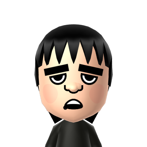 ? Mii character: A Mii uploaded to Check Mii Out Channel (WiiLInk)