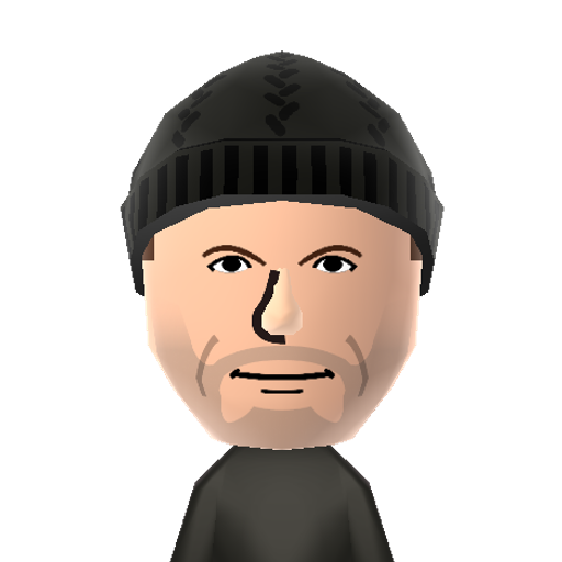 Bruce Mii character: Lead singer of Iron Maiden