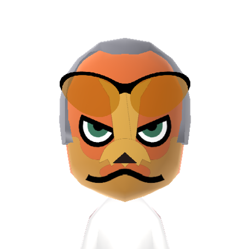 FoxMcCloud Mii character preview