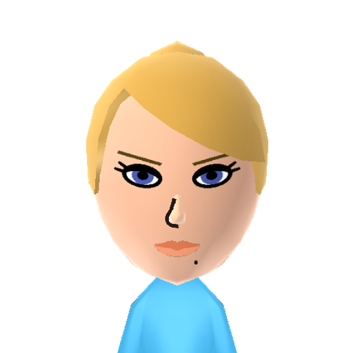 Samus Mii character: The beautiful star of the Metroid series appearing in the upcoming Smash Bros. game for the Wii U/3DS.