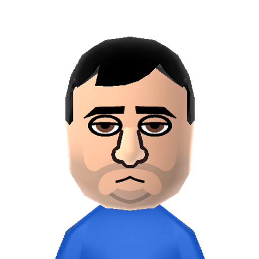 Mike Mii character preview
